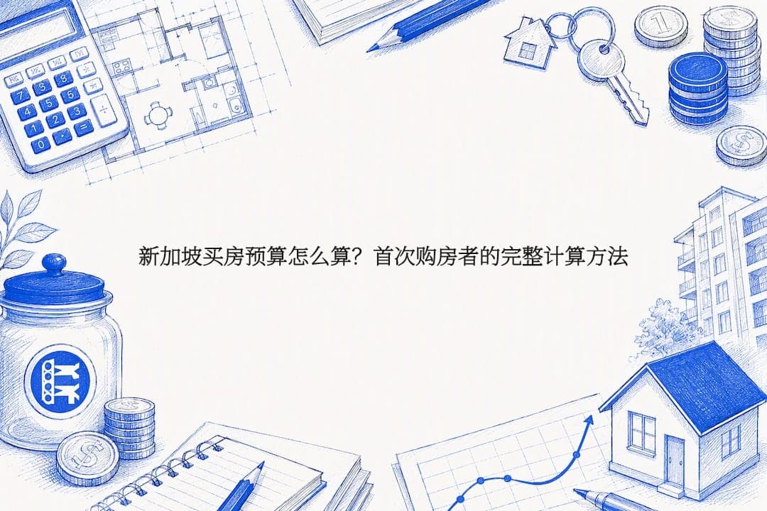 新加坡买房预算怎么算？首次购房者的完整计算方法