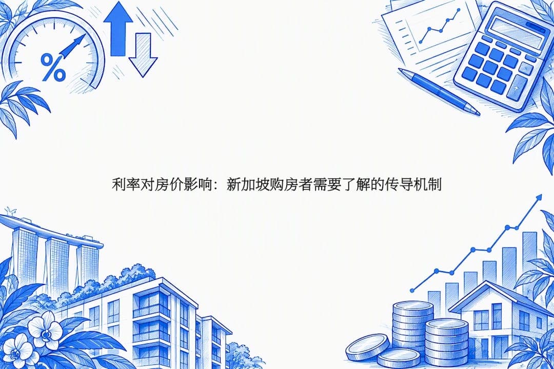 利率对房价影响：新加坡购房者需要了解的传导机制
