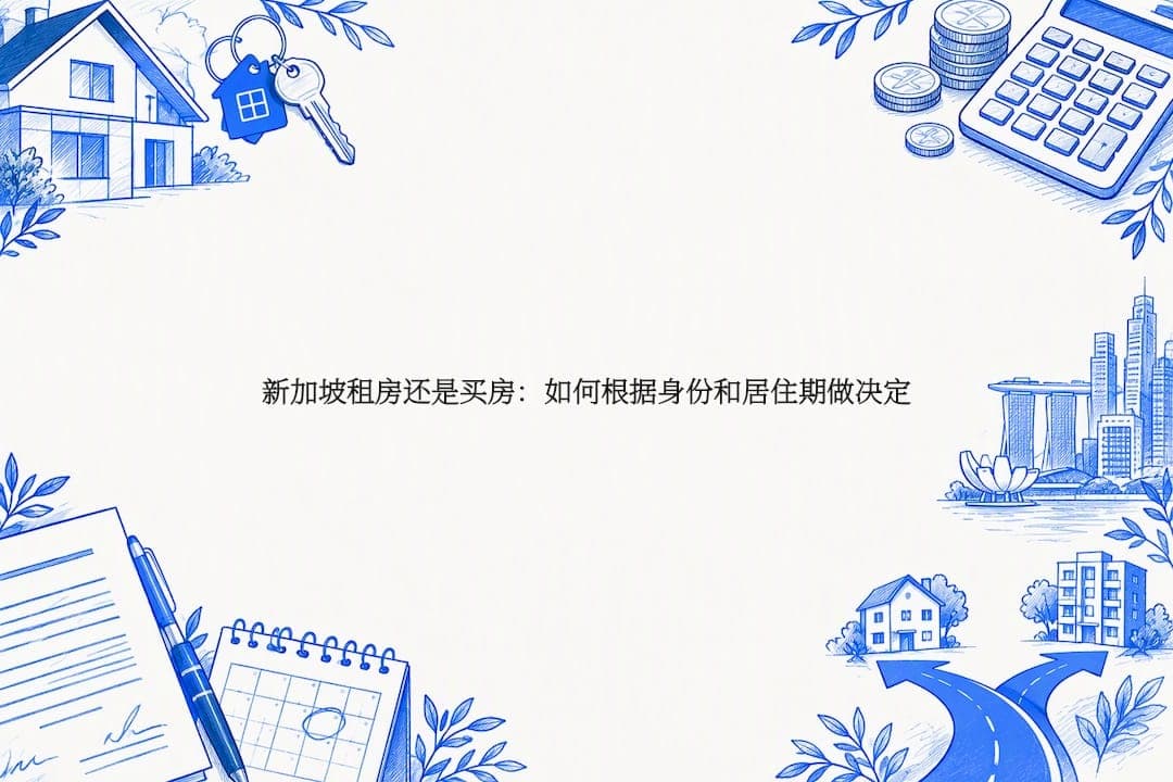 新加坡租房还是买房：如何根据身份和居住期做决定