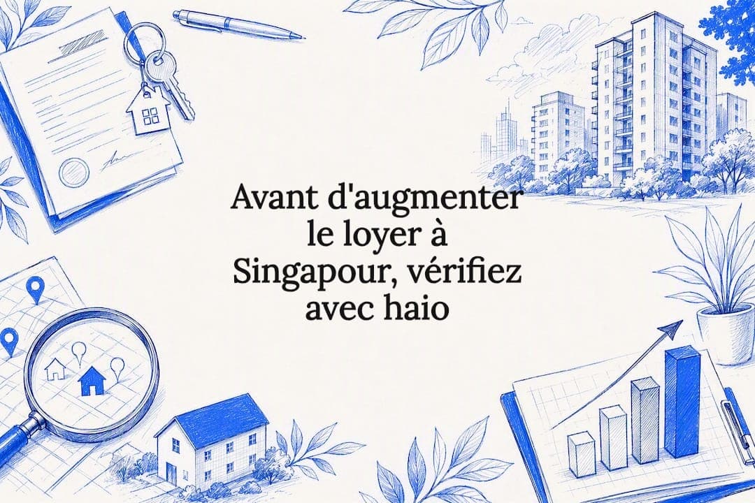 Avant d'augmenter le loyer à Singapour, vérifiez avec haio