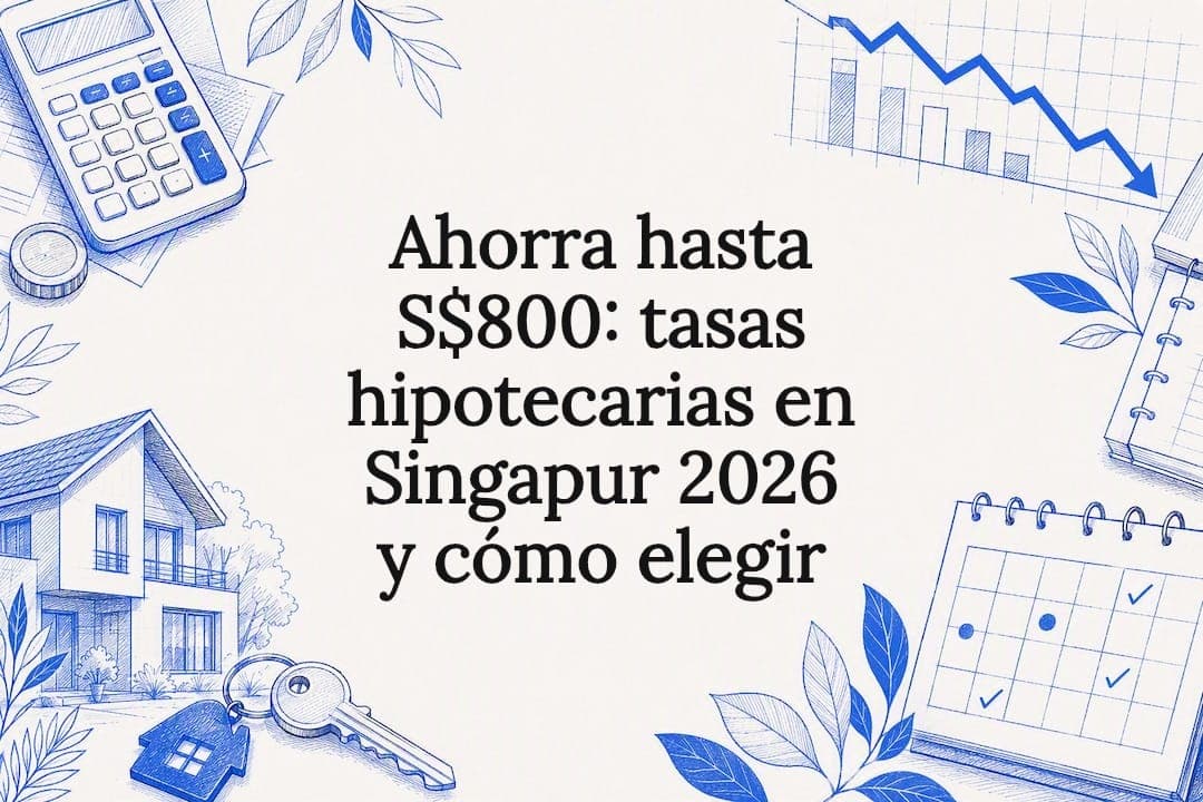 Ahorra hasta S$800: tasas hipotecarias en Singapur 2026 y cómo elegir