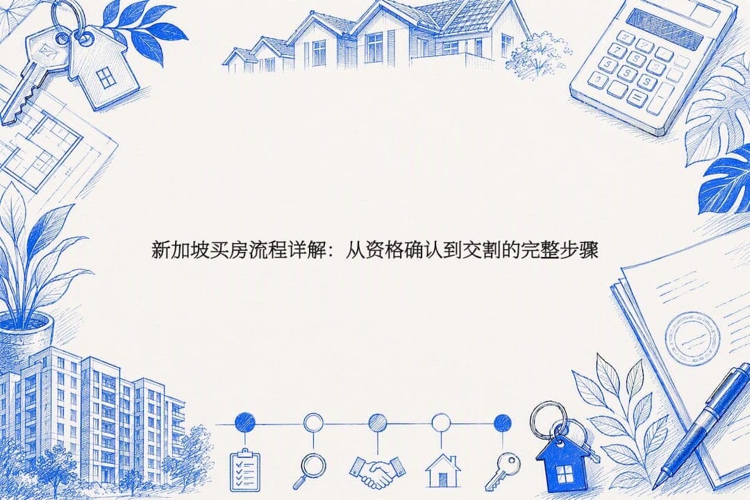 新加坡买房流程详解:从资格确认到交割的完整步骤