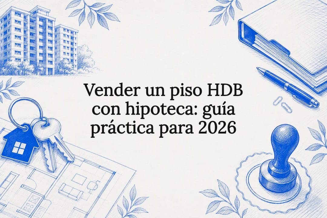 Vender un piso HDB con hipoteca: guía práctica para 2026
