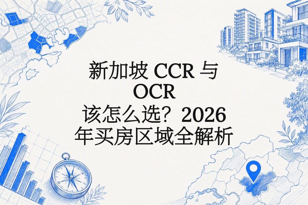 新加坡 CCR 与 OCR 该怎么选?2026 年买房区域全解析