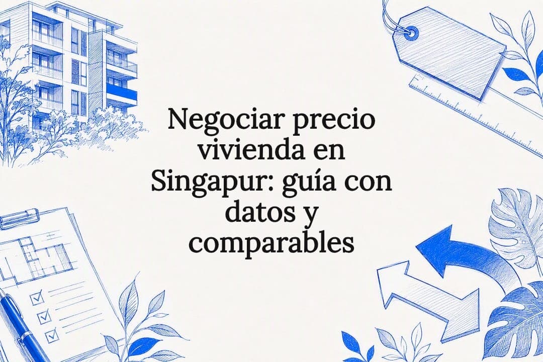 Negociar precio vivienda en Singapur: guía con datos y comparables