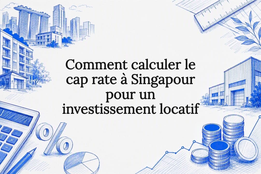 Comment calculer le cap rate à Singapour pour un investissement locatif