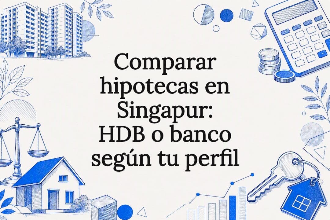 Comparar hipotecas en Singapur: HDB o banco según tu perfil