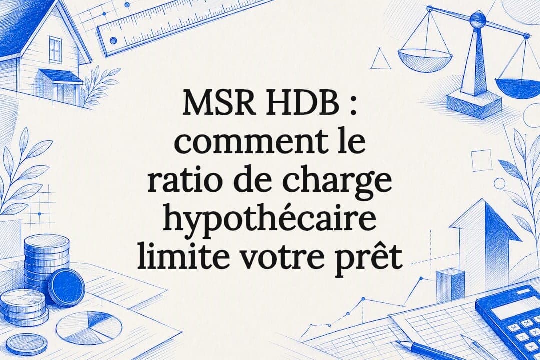 MSR HDB : comment le ratio de charge hypothécaire limite votre prêt