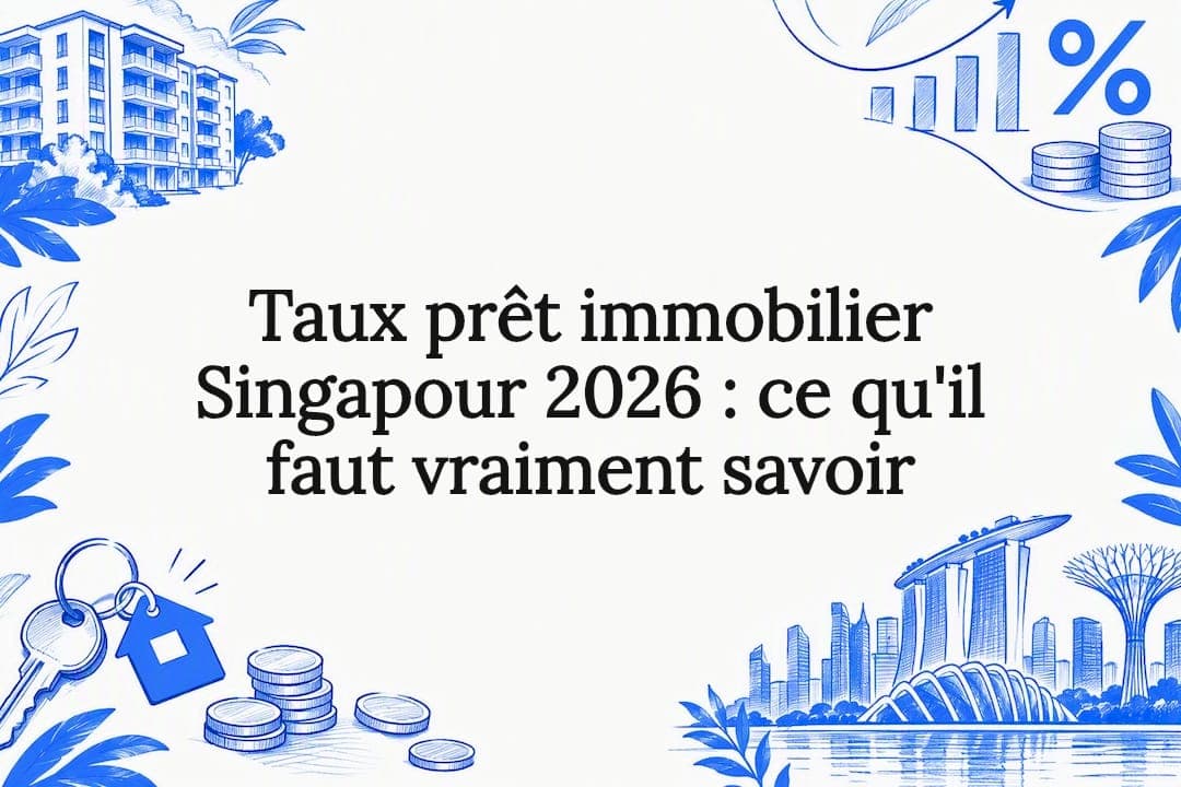 Taux prêt immobilier Singapour 2026 : ce qu'il faut vraiment savoir