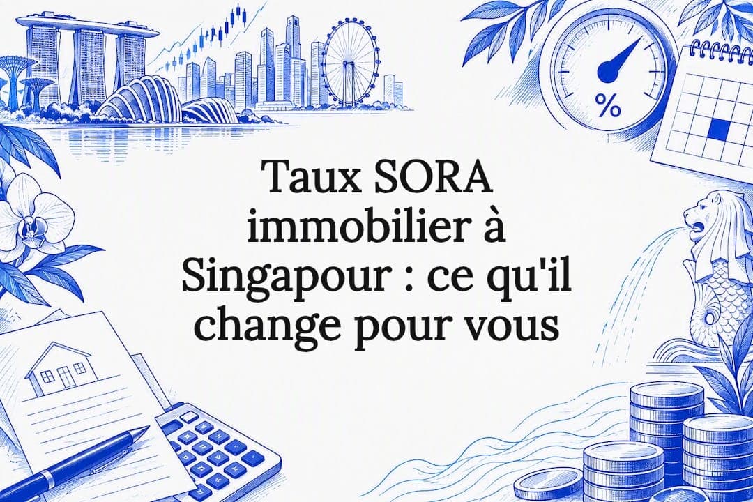 Taux SORA immobilier à Singapour : ce qu'il change pour vous