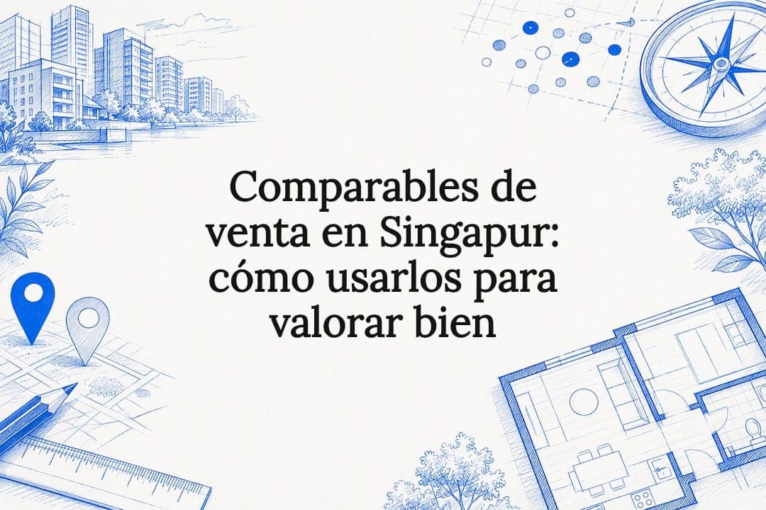 Comparables de venta en Singapur: cómo usarlos para valorar bien