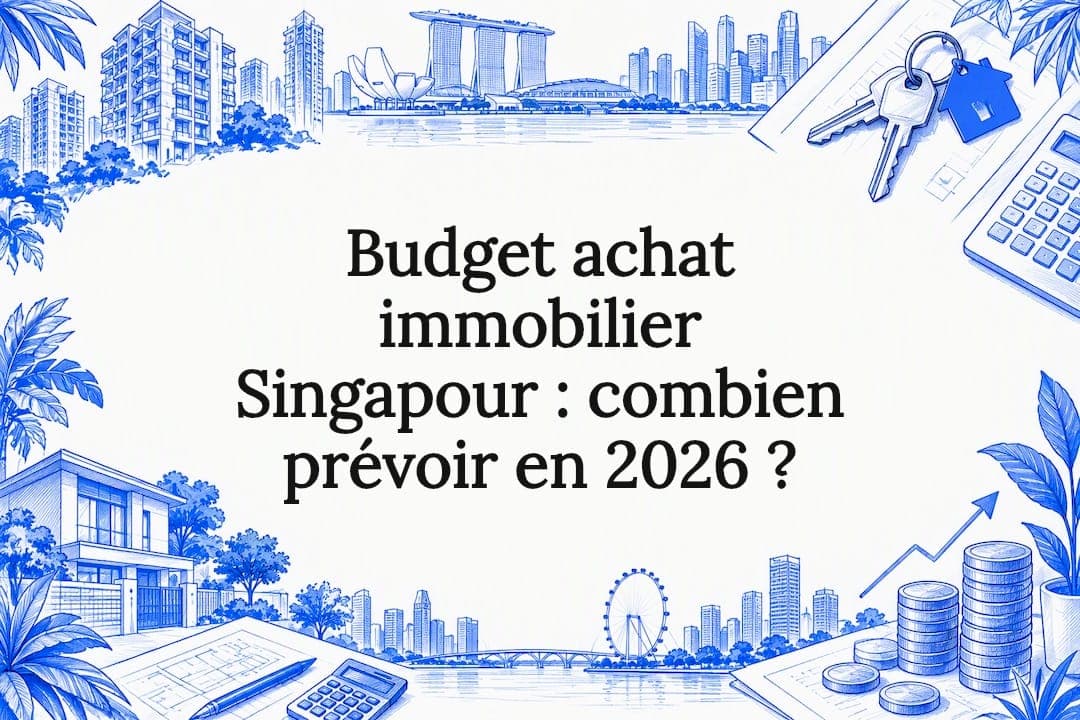 Budget achat immobilier Singapour : combien prévoir en 2026 ?