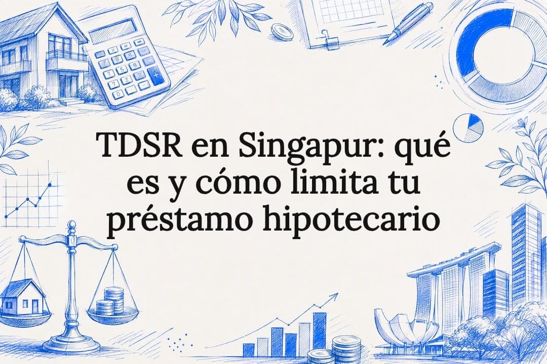 TDSR en Singapur: qué es y cómo limita tu préstamo hipotecario