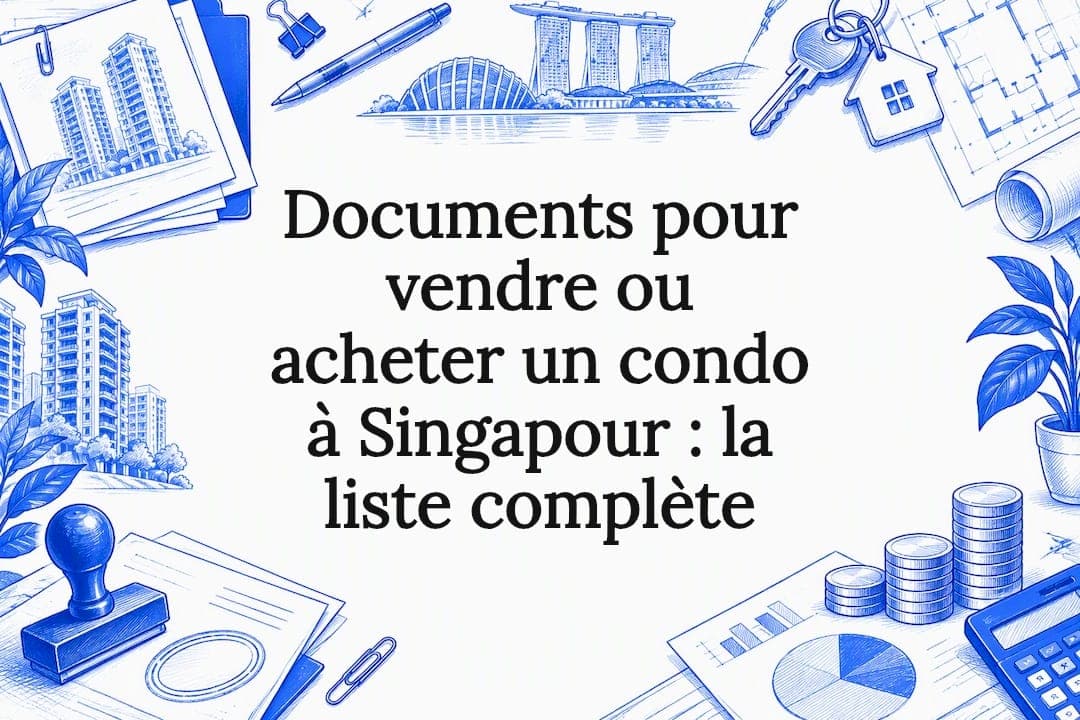 Documents pour vendre ou acheter un condo à Singapour : la liste complète